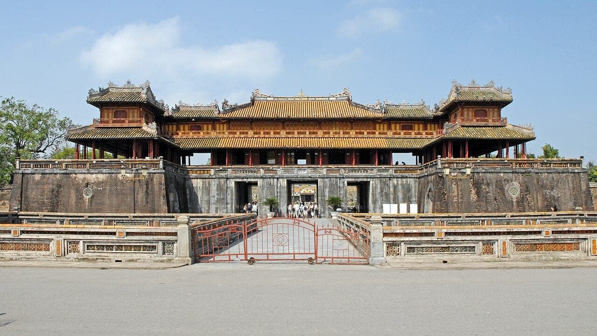 Entrance to the Imperial City in Hue